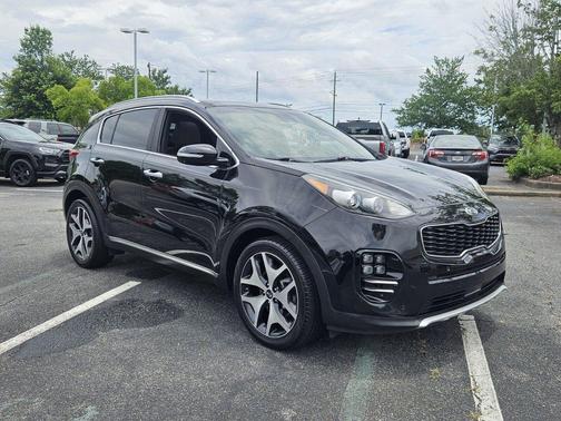 Black Cherry 2017 Kia Sportage SX Turbo