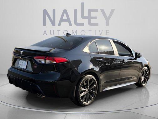 Midnight Black Metallic 2025 Toyota Corolla SE