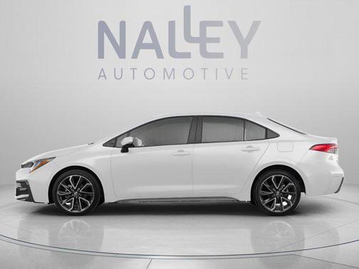 Blizzard Pearl w/Black Sand Pearl Roof 2021 Toyota Corolla SE
