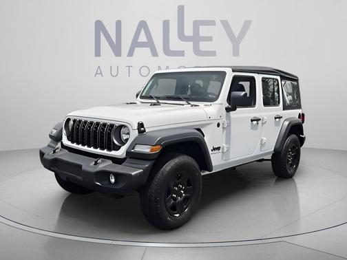 Bright White Clearcoat 2025 Jeep Wrangler Sport