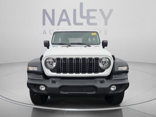 Bright White Clearcoat 2025 Jeep Wrangler Sport