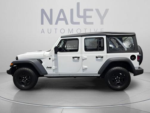 Bright White Clearcoat 2025 Jeep Wrangler Sport