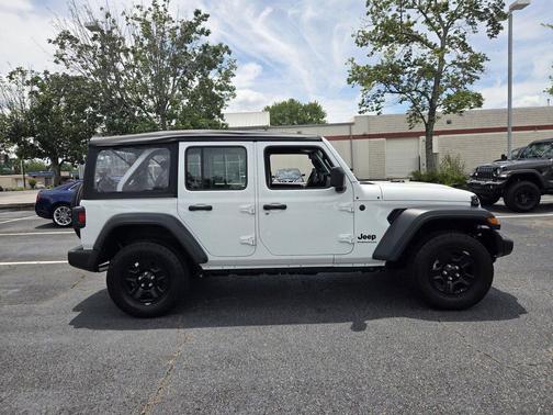 Bright White Clearcoat 2025 Jeep Wrangler Sport