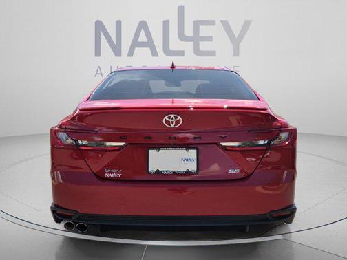 Supersonic Red 2025 Toyota Camry SE