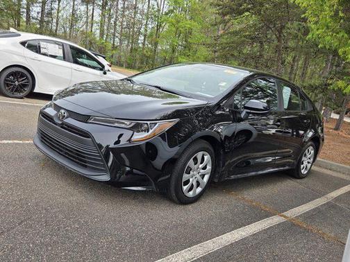 Midnight Black Metallic 2023 Toyota Corolla LE