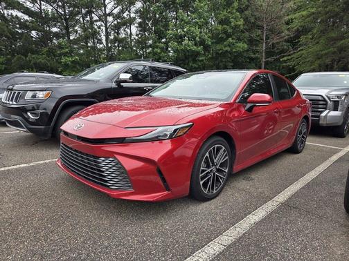 Supersonic Red 2025 Toyota Camry XLE