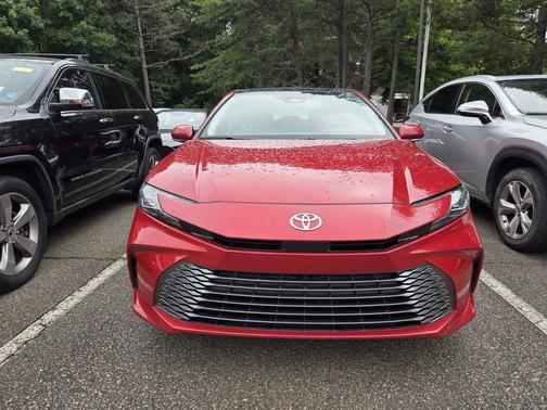 Supersonic Red 2025 Toyota Camry XLE