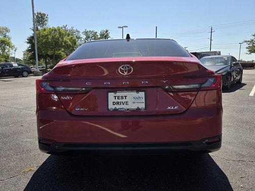 Supersonic Red 2025 Toyota Camry XLE
