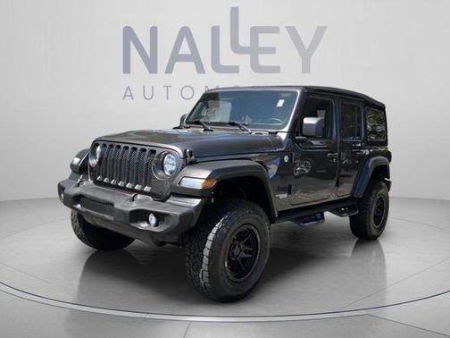 Granite Crystal Metallic Clearcoat 2021 Jeep Wrangler Unlimited Sport