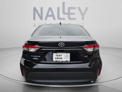 Midnight Black Metallic 2025 Toyota Corolla LE