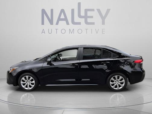 Midnight Black Metallic 2025 Toyota Corolla LE