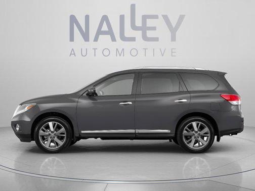 Gun Metallic 2016 Nissan Pathfinder Platinum