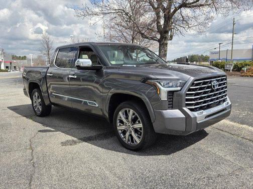 Magnetic Gray Metallic 2023 Toyota Tundra Hybrid Capstone
