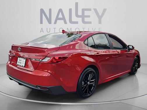 Supersonic Red 2025 Toyota Camry SE