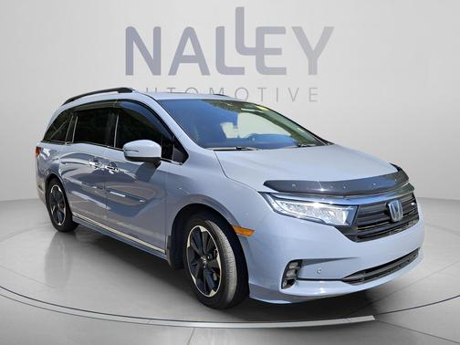 Obsidian Blue Pearl 2024 Honda Odyssey Elite