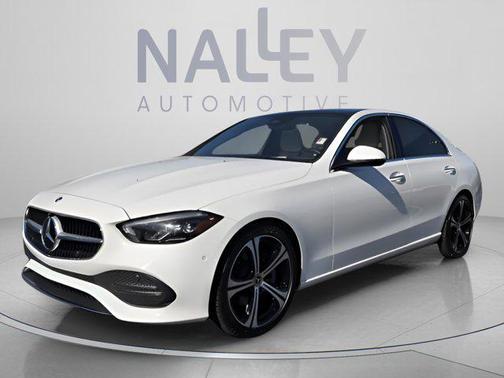 Polar White 2023 Mercedes-Benz C-Class Sedan