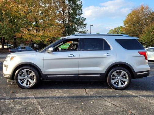 Ingot Silver Metallic 2018 Ford Explorer Limited