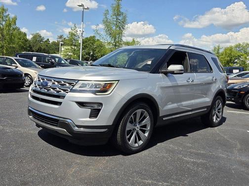 Ingot Silver Metallic 2018 Ford Explorer Limited