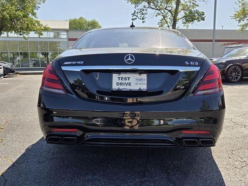 Black 2019 Mercedes-Benz AMG S 63 4MATIC