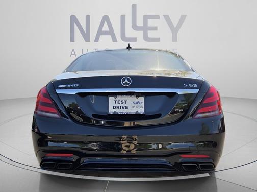 Black 2019 Mercedes-Benz AMG S 63 4MATIC