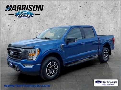 ATLAS BLUE METALLIC 2023 Ford F-150 XLT