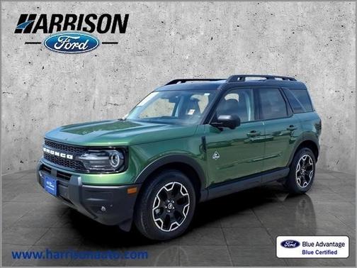 ERUPTION GREEN METALLIC 2025 Ford Bronco Sport OUTER BANKS