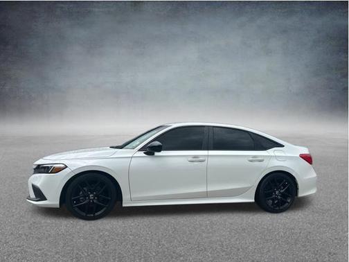 Platinum White Pearl 2022 Honda Civic Sport