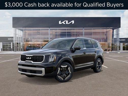 Ebony Black 2025 Kia Telluride EX