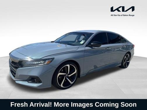 Sonic Gray Pearl 2021 Honda Accord Sport SE 1.5T