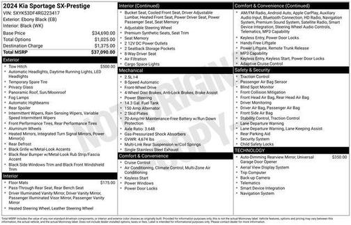 2024 Kia Sportage SX-Prestige