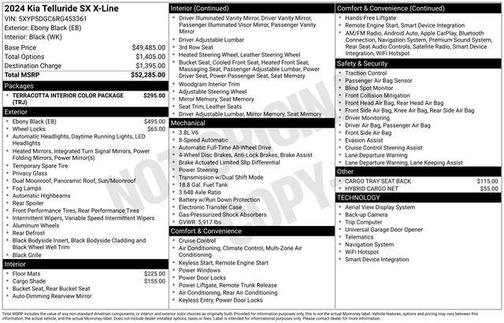 2024 Kia Telluride SX X-Line
