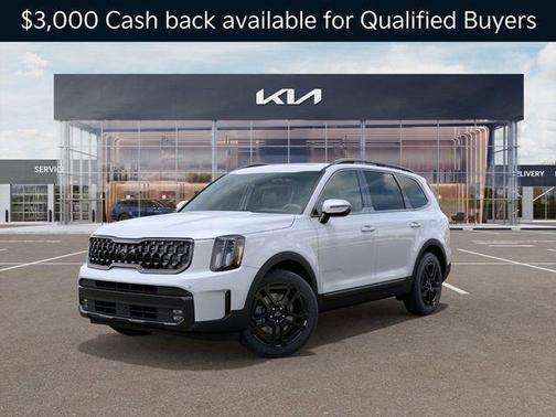 Glacial White Pearl 2025 Kia Telluride SX-Prestige X-Line