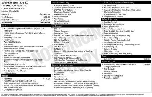 2025 Kia Sportage EX
