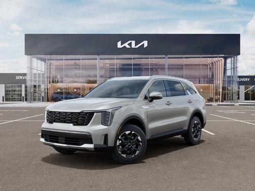 Ivory Silver 2026 Kia Sorento S