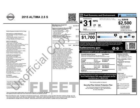 2015 Nissan Altima 2.5