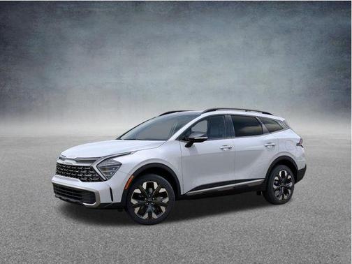 Glacial White Pearl 2024 Kia Sportage X-Line