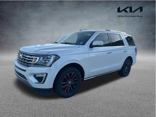 White Platinum Metallic Tri-Coat 2019 Ford Expedition Limited