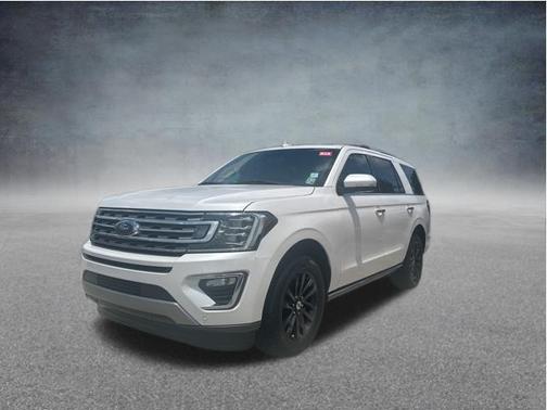 White Platinum Metallic Tri-Coat 2019 Ford Expedition Limited