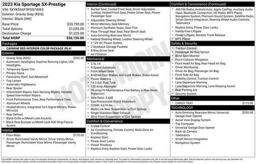 2023 Kia Sportage SX-Prestige