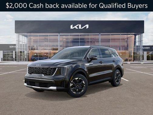 Ebony Black 2026 Kia Sorento S