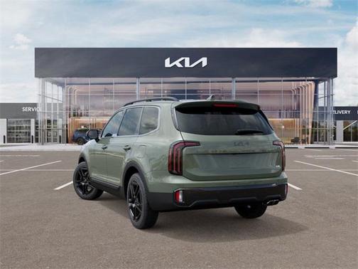 Jungle Green 2025 Kia Telluride SX X-Line