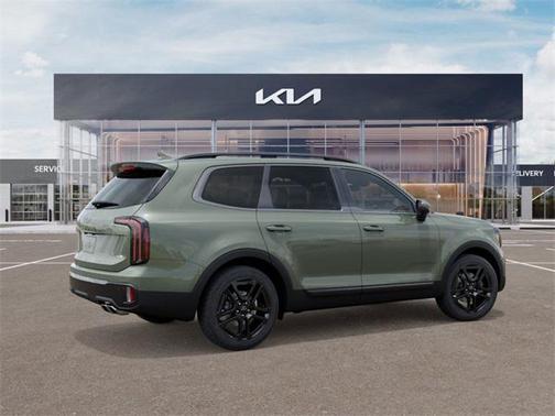 Jungle Green 2025 Kia Telluride SX X-Line