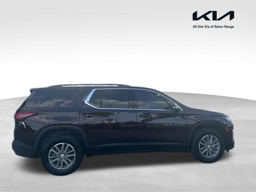 Black Cherry Metallic 2023 Chevrolet Traverse LT Cloth