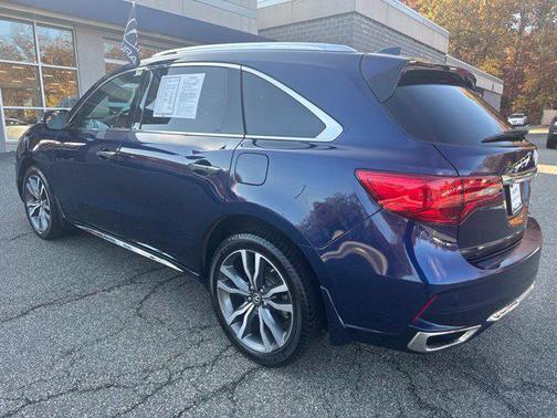 Fathom Blue Pearl 2019 Acura MDX 3.5L w/Advance & Entertainment Pkgs