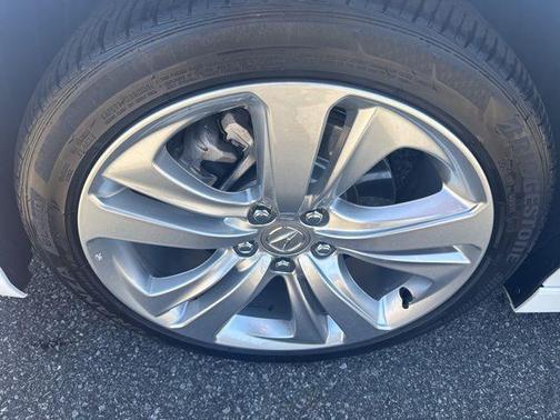 Platinum White Pearl 2023 Acura TLX Technology