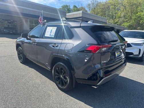 Magnetic Gray Metallic 2025 Toyota RAV4 Hybrid SE