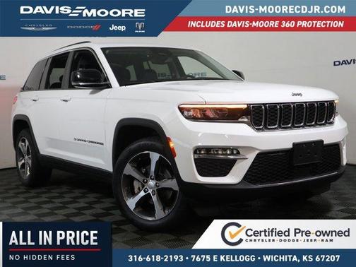 Bright White Clearcoat 2023 Jeep Grand Cherokee Limited