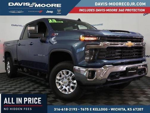 Lakeshore Blue Metallic 2025 Chevrolet Silverado 2500 LT