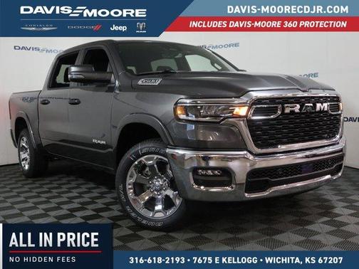 Granite Crystal Clearcoat Metallic 2026 RAM 1500 Big Horn