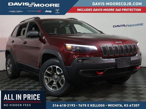 Velvet Red Pearlcoat 2020 Jeep Cherokee Trailhawk